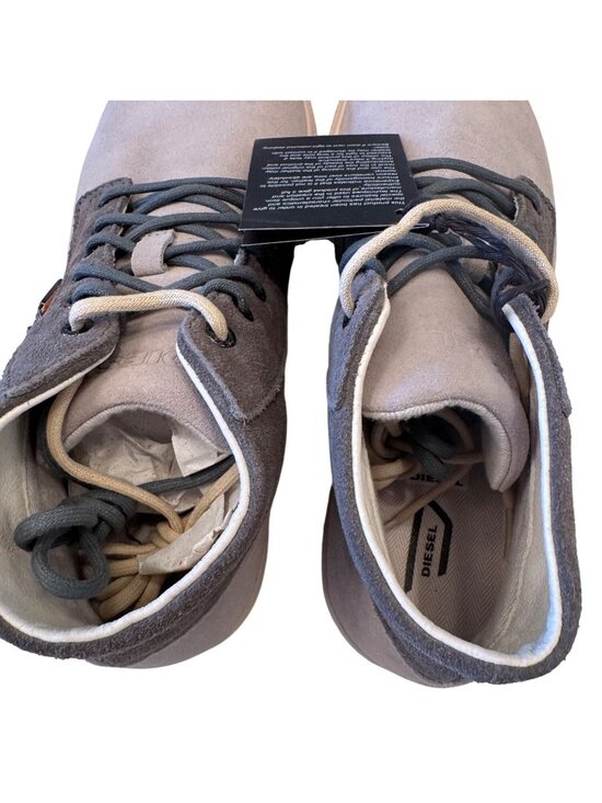 Diesel E-Laarcken Mid Size 8.5 EU 41 Paloma Charcoal Gray NWB main image 13